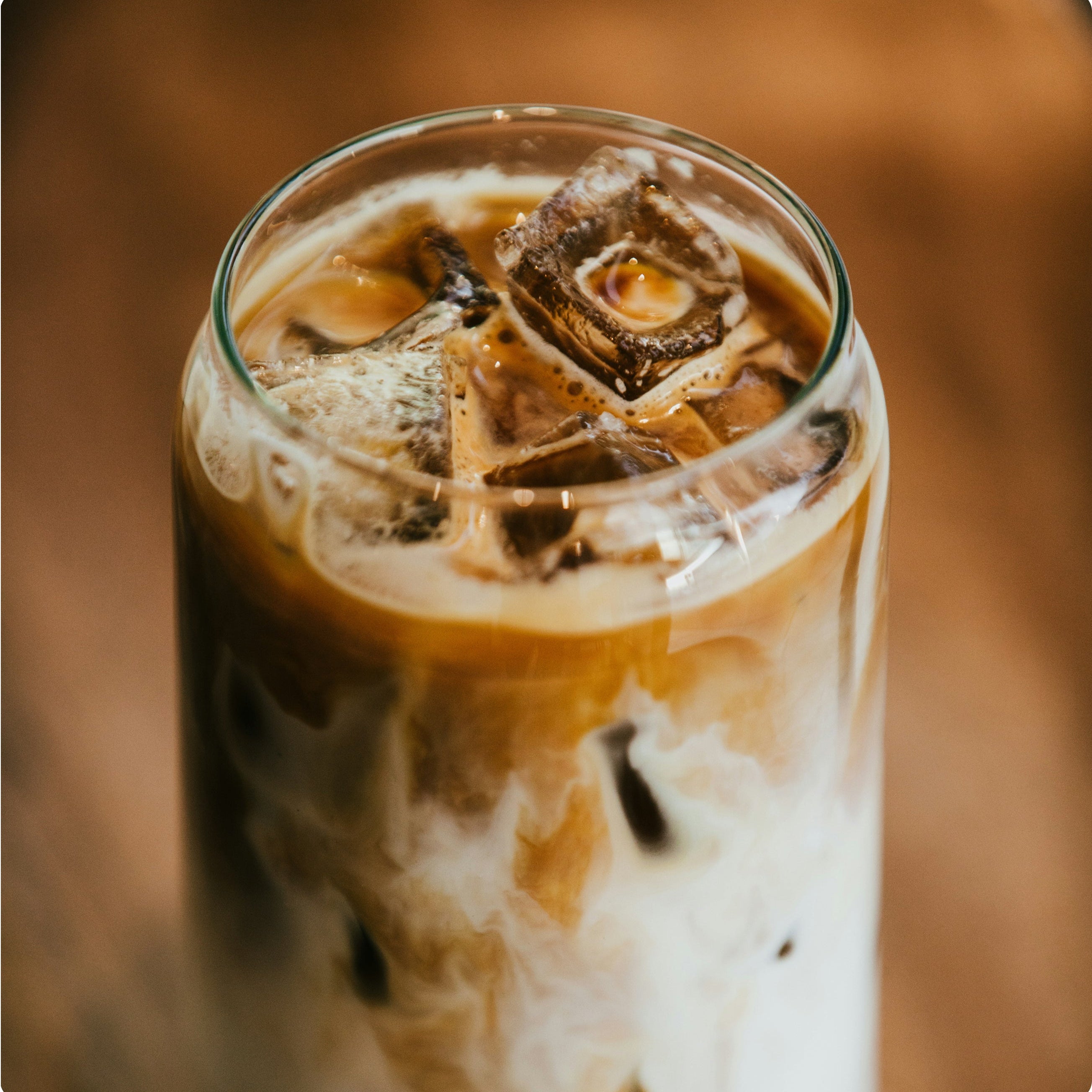 Iced cold brew caramel macchiato