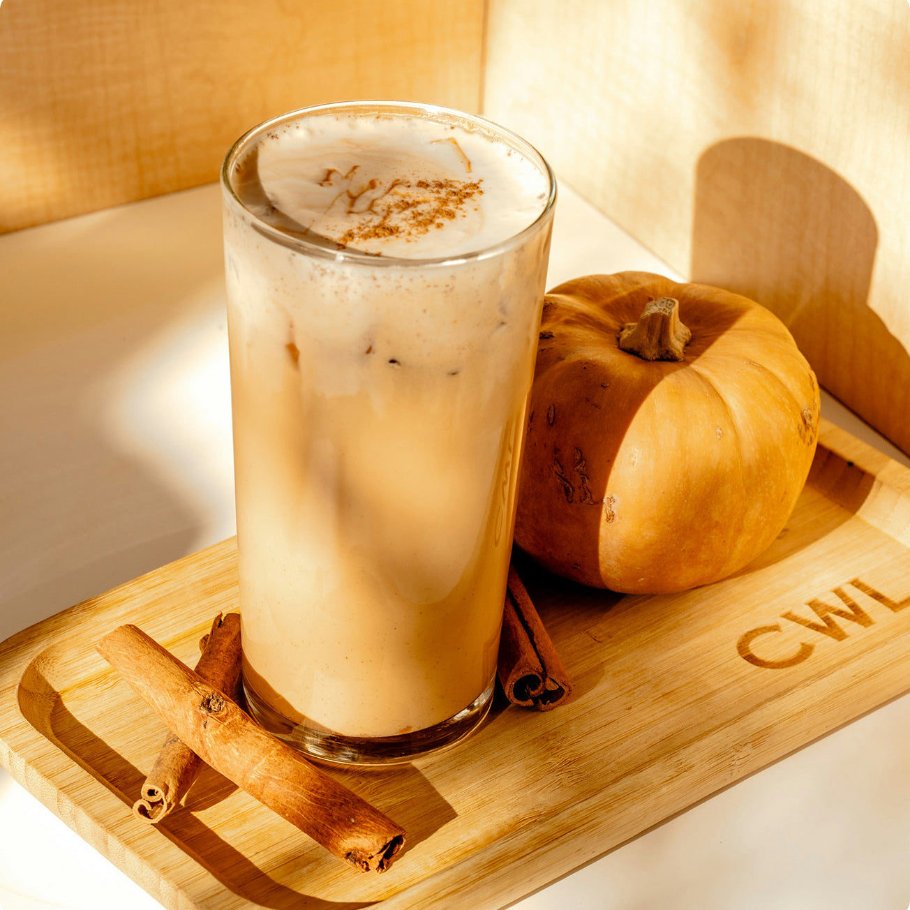 Pumpkin spice cold brew