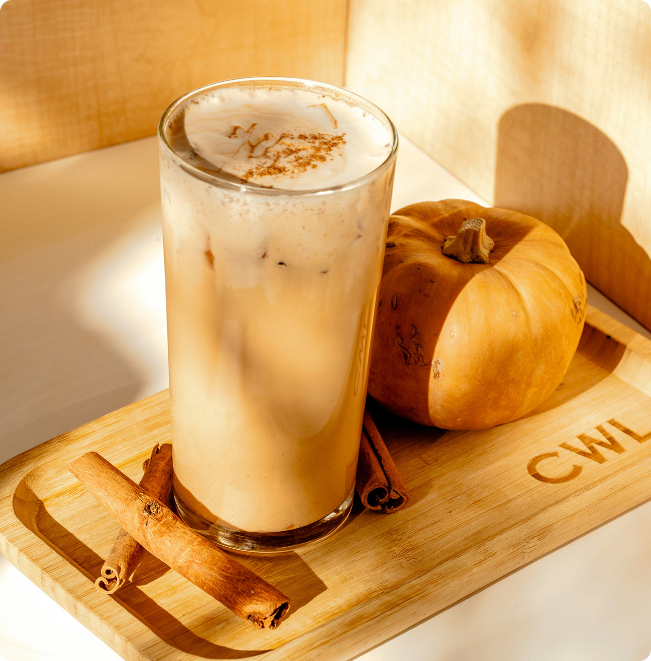 Pumpkin spice cold brew